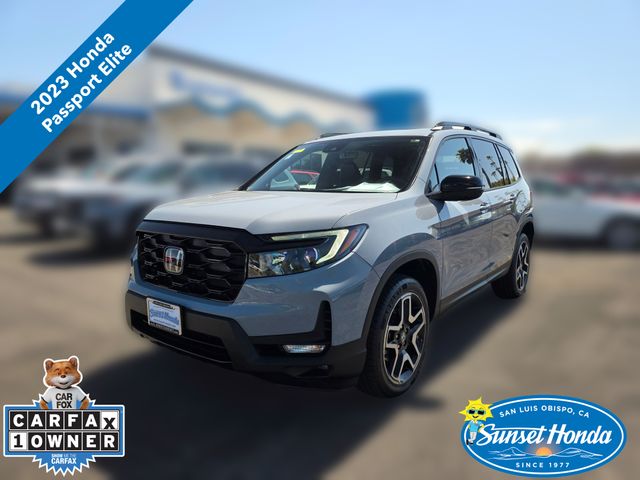 Gray Pearl 2023 Honda Passport SUV / Crossover All-Wheel Drive 9-Speed Automatic