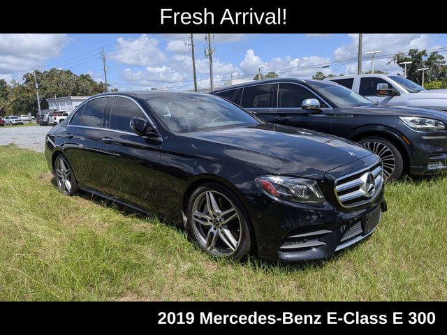 Black 2019 Mercedes-Benz E-Class Sedan Rear-Wheel Drive 9-Speed Automatic