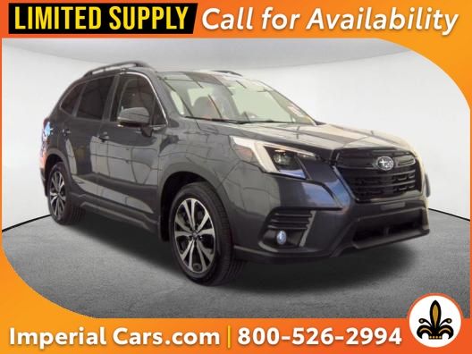 Magnetite Gray Metallic 2023 Subaru Forester SUV / Crossover All-Wheel Drive Continuously Variable Transmission