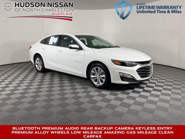 2023 Summit White Chevrolet Malibu LT Sedan