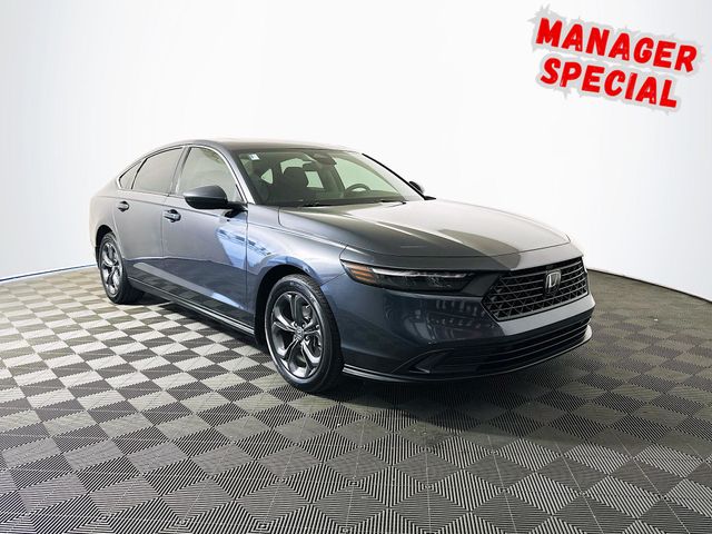 Silver 2023 Honda Accord EX FWD Sedan Front-Wheel Drive Continuously Variable Transmission