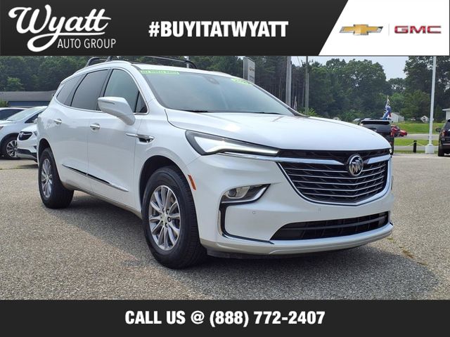 Summit White 2022 Buick Enclave Essence AWD SUV / Crossover Four-Wheel Drive 9-Speed Automatic