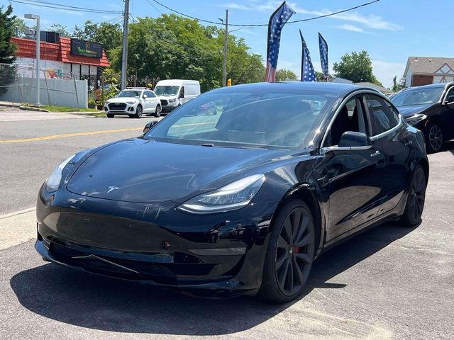 Black 2020 Tesla Model 3 Sedan All-Wheel Drive 1-Speed Automatic
