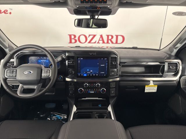 2025 Agate Black Metallic Ford Super Duty F-250 SRW Lariat 4X4 Truck