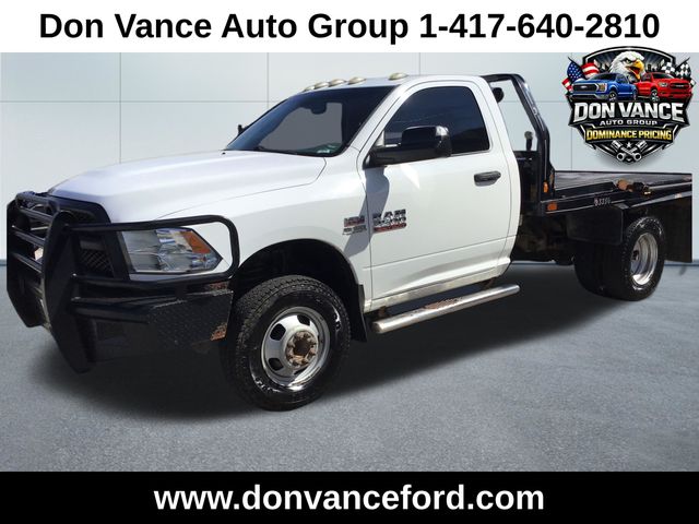 Bright White Clearcoat 2014 RAM 3500 Chassis Tradesman 4WD Pickup Truck Four-Wheel Drive 6-Speed Automatic