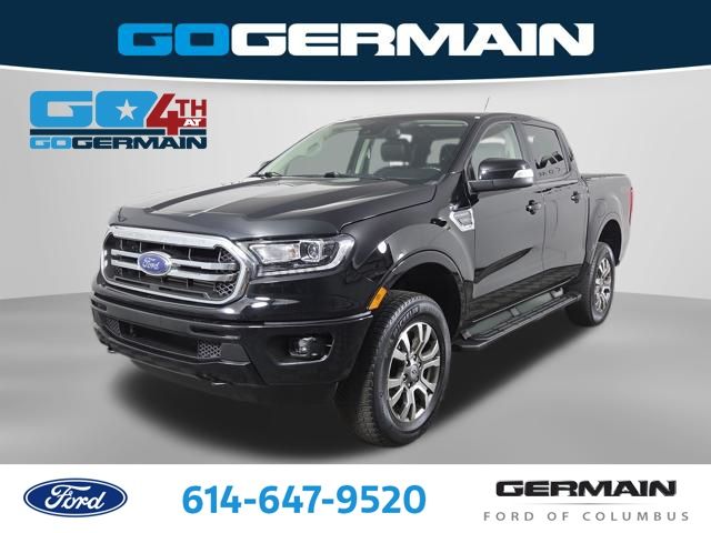 Shadow Black Metallic 2021 Ford Ranger Pickup Truck Four-Wheel Drive Automatic
