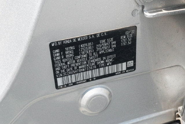 Used 2022 Honda HR-V SUV