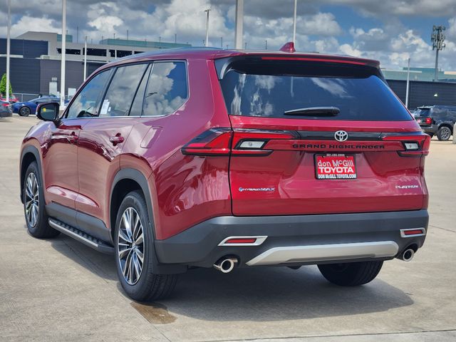 2026 Toyota Grand Highlander Hybrid MAX Platinum Red at Classic Toyota Galveston