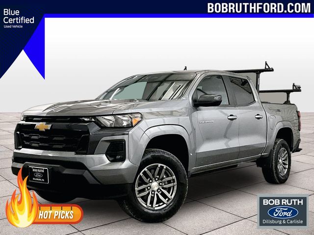 Sterling Gray Metallic 2024 Chevrolet Colorado Pickup Truck Four-Wheel Drive 8-Speed Automatic
