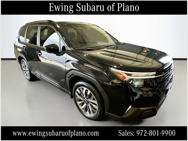 Crystal Black Silica 2025 Subaru Forester Touring Crossover AWD SUV / Crossover All-Wheel Drive Continuously Variable Transmission