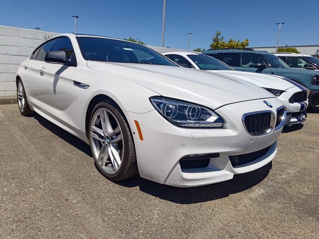 Alpine White 2015 BMW 6 Series 650i Gran Coupe RWD Sedan Rear-Wheel Drive 8-Speed Automatic