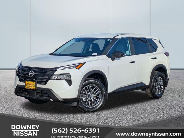 Glacier White 2026 Nissan Rogue SUV / Crossover Front-Wheel Drive Continuously Variable Transmission
