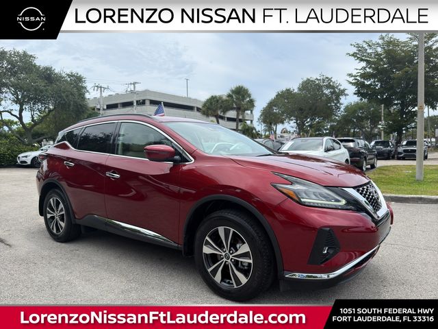 Red (Scarlet Ember Tintcoat) 2024 Nissan Murano SUV / Crossover Front-Wheel Drive Continuously Variable Transmission