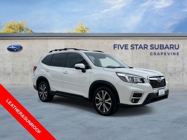 Crystal White Pearl 2020 Subaru Forester 2.5i Limited AWD SUV / Crossover All-Wheel Drive Continuously Variable Transmission
