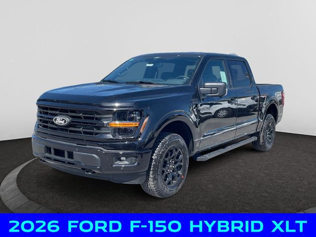 Black Metallic 2026 Ford F-150 Pickup Truck Four-Wheel Drive Automatic