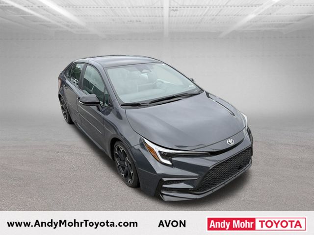 Underground/Midnight Black Metallic 2025 Toyota Corolla Sedan Front-Wheel Drive Continuously Variable Transmission