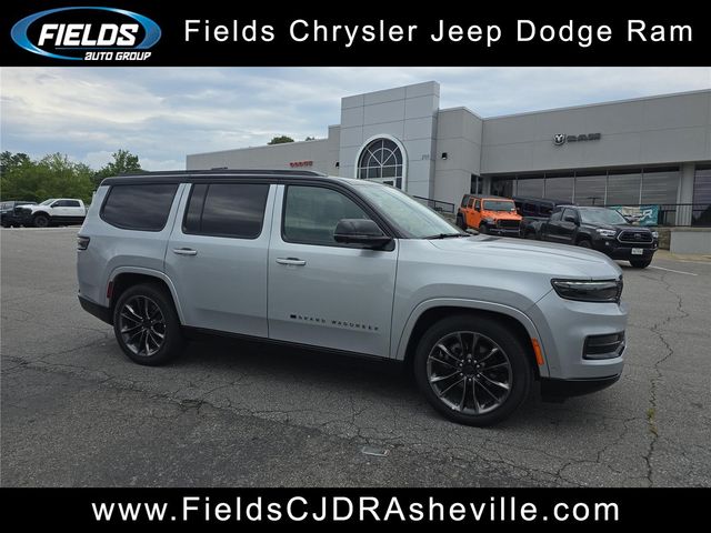 Silver Zynith 2025 Jeep Grand Wagoneer SUV / Crossover Four-Wheel Drive 8-Speed Automatic