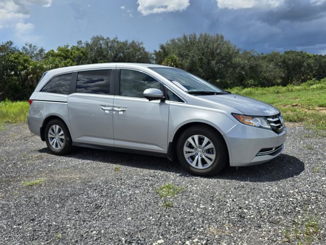 Alabaster Silver Metallic 2015 Honda Odyssey Minivan Front-Wheel Drive 6-Speed Automatic