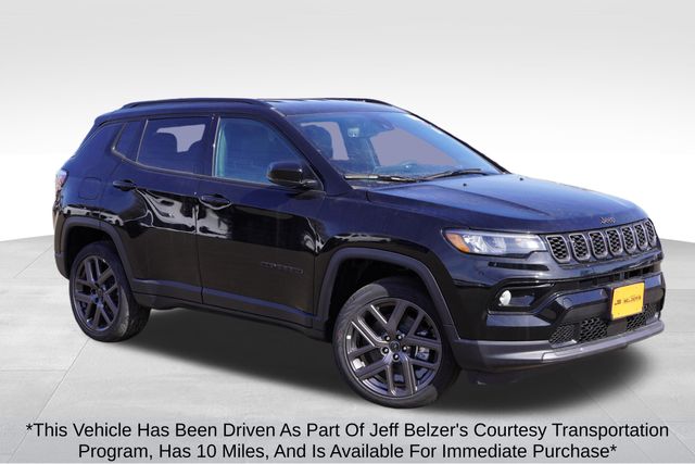 Diamond Black Crystal Pearlcoat 2026 Jeep Compass SUV / Crossover Four-Wheel Drive 8-Speed Automatic