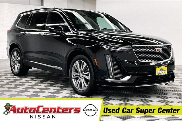 Stellar Black Metallic 2023 Cadillac XT6 Premium Luxury AWD SUV / Crossover Four-Wheel Drive 9-Speed Automatic