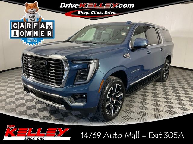 Downpour Metallic 2025 GMC Yukon XL SUV / Crossover Four-Wheel Drive