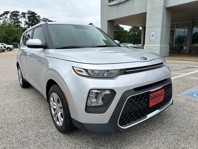 Sparkling Silver 2021 Kia Soul LX FWD SUV / Crossover Front-Wheel Drive Continuously Variable Transmission