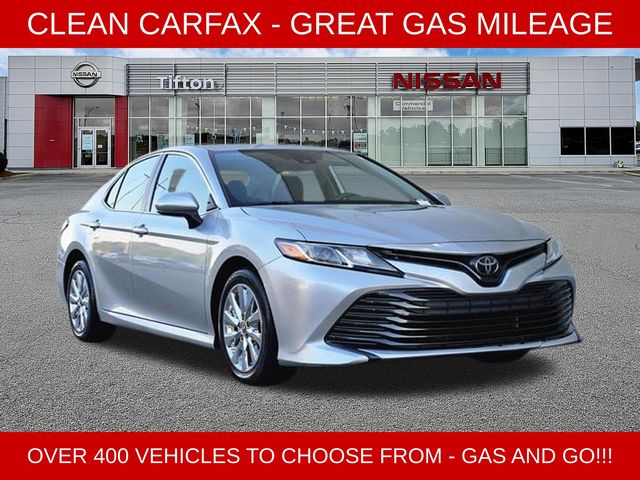 Celestial Silver Metallic 2019 Toyota Camry LE FWD Sedan Front-Wheel Drive 8-Speed Automatic