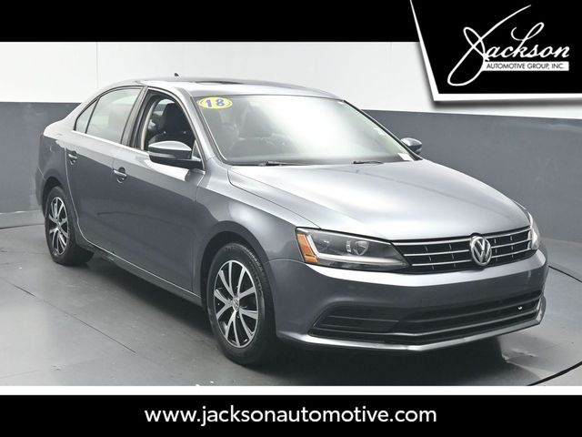Platinum Gray Metallic 2018 Volkswagen Jetta Sedan Front-Wheel Drive 6-Speed Automatic