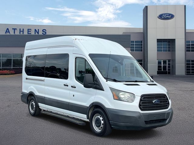 Oxford White 2016 Ford Transit Passenger 350 XL High Roof LWB RWD with Sliding Passenger-Side Door Van Rear-Wheel Drive 6-Speed Automatic Overdrive