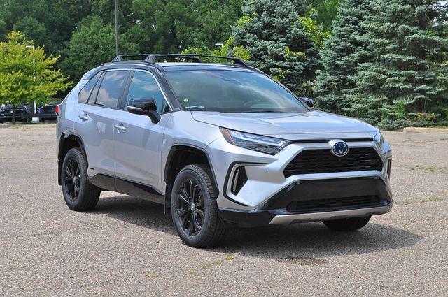 Midnight Black Metallic 2024 Toyota RAV4 Hybrid SUV / Crossover All-Wheel Drive Continuously Variable Transmission