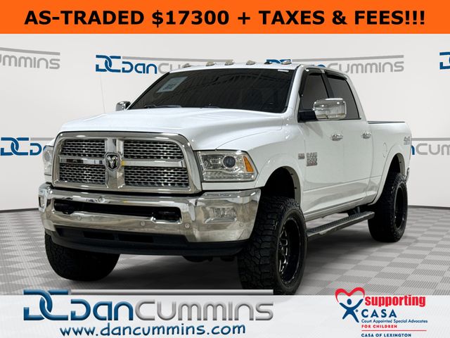 Bright White Clearcoat 2017 RAM 2500 Pickup Truck Four-Wheel Drive 6-Speed Automatic
