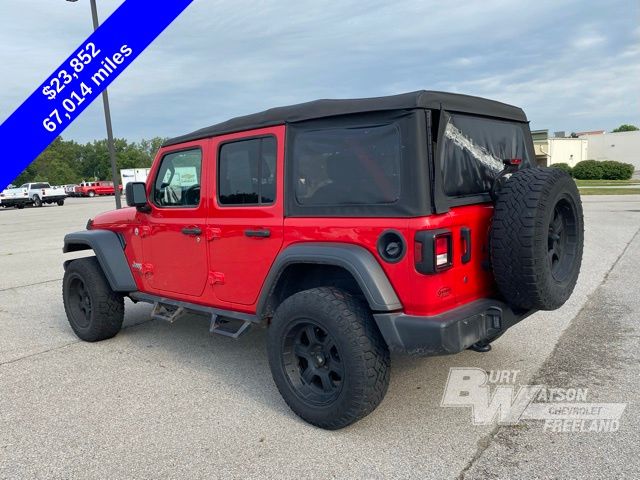 2018 Jeep Wrangler Unlimited Sport S 29