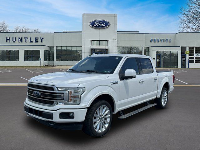 White 2018 Ford F-150 Pickup Truck Four-Wheel Drive Automatic