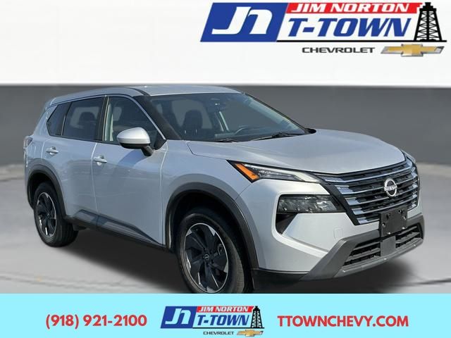 Brilliant Silver Metallic 2025 Nissan Rogue SUV / Crossover Front-Wheel Drive Continuously Variable Transmission