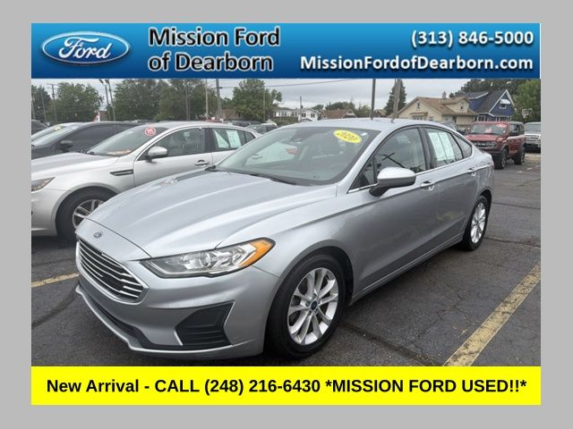 Silver Metallic 2020 Ford Fusion Sedan Front-Wheel Drive 6-Speed Automatic