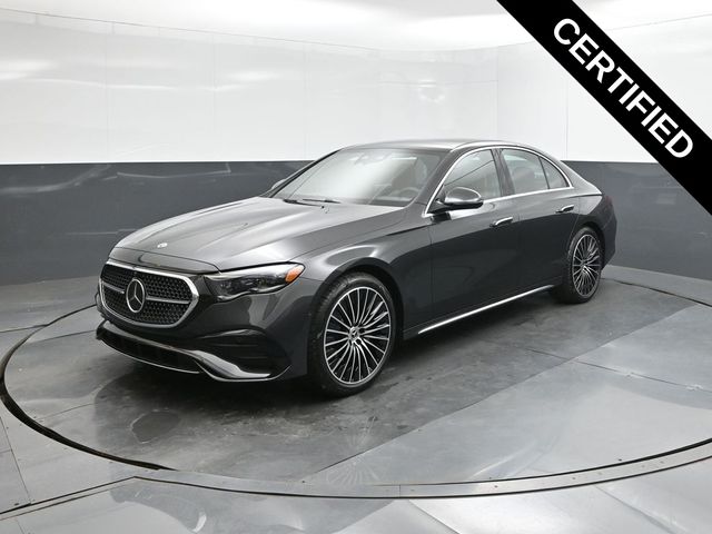 Gray (Graphite Grey Metallic) 2026 Mercedes-Benz E-Class Sedan All-Wheel Drive 9-Speed Automatic