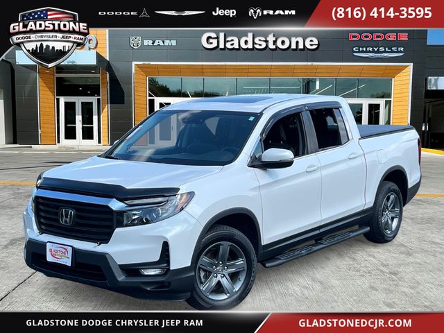 Platinum White Pearl 2023 Honda Ridgeline Pickup Truck All-Wheel Drive 9-Speed Automatic