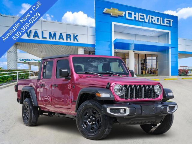 Tuscadero Pearlcoat 2024 Jeep Gladiator Pickup Truck Four-Wheel Drive 8-Speed Automatic