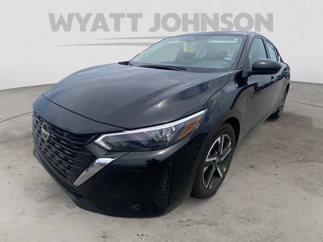Super Black 2024 Nissan Sentra Sedan Front-Wheel Drive Continuously Variable Transmission