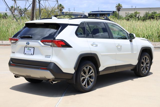 2022 Toyota RAV4 Hybrid Limited White at Emmons Autoplex