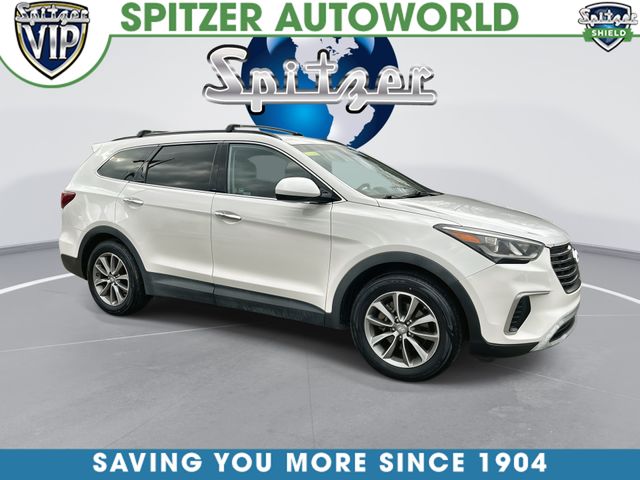 Monaco White 2017 Hyundai Santa Fe SE FWD SUV / Crossover Front-Wheel Drive 6-Speed Automatic