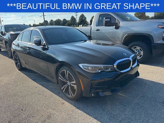 Black Sapphire Metallic 2020 BMW 3 Series Sedan Rear-Wheel Drive 8-Speed Automatic