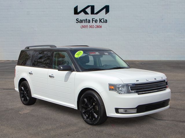 Oxford White 2019 Ford Flex SEL AWD SUV / Crossover All-Wheel Drive 6-Speed Automatic