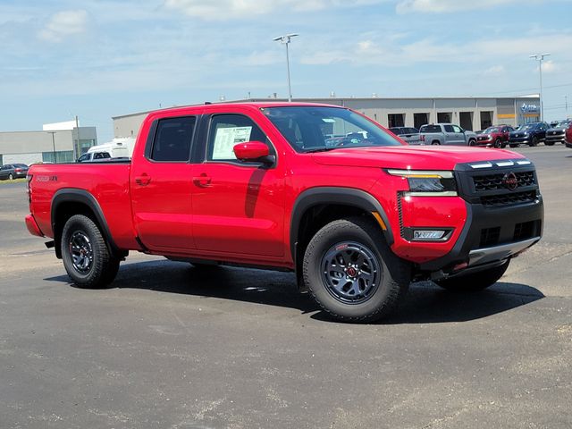 Red Alert 2026 Nissan Frontier Pickup Truck Four-Wheel Drive 9-Speed Automatic Overdrive