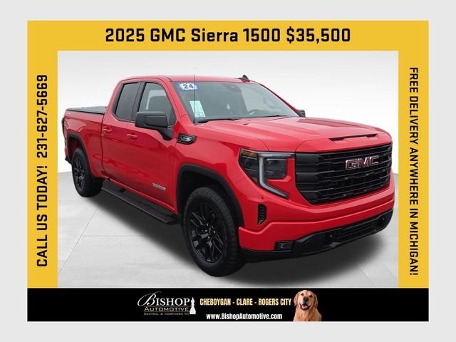 Cardinal Red 2025 GMC Sierra 1500 Pickup Truck Four-Wheel Drive 8-Speed Automatic