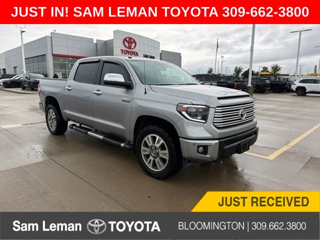 Silver Sky Metallic 2017 Toyota Tundra Pickup Truck Four-Wheel Drive 6-Speed Automatic Overdrive