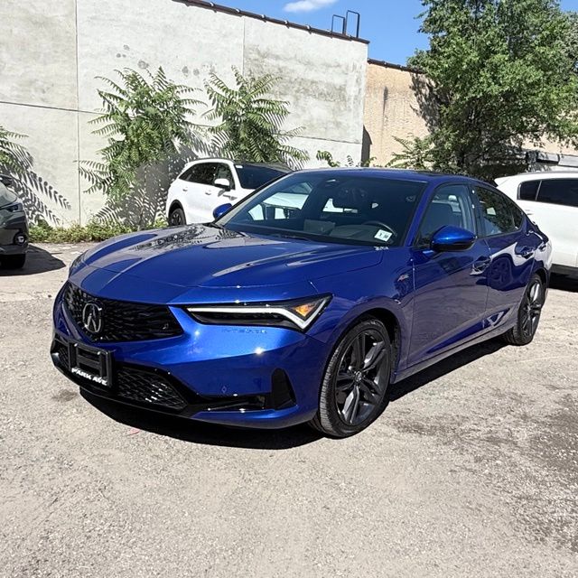 Apex Blue Pearl 2025 Acura Integra FWD with Technology and A-SPEC Package Sedan Front-Wheel Drive 6-Speed Manual