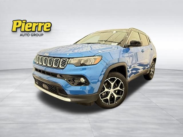 Blue Pearl 2024 Jeep Compass SUV / Crossover Four-Wheel Drive 8-Speed Automatic