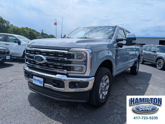 Gray Metallic 2025 Ford F-250 Super Duty Pickup Truck Four-Wheel Drive Automatic