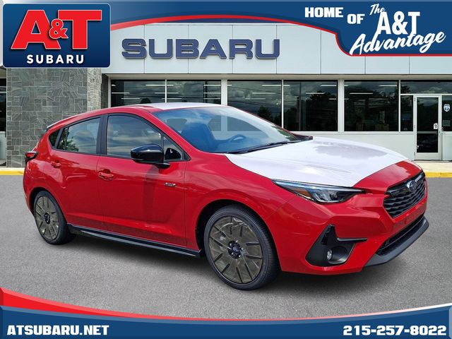 Pure Red 2026 Subaru Impreza Wagon All-Wheel Drive Continuously Variable Transmission